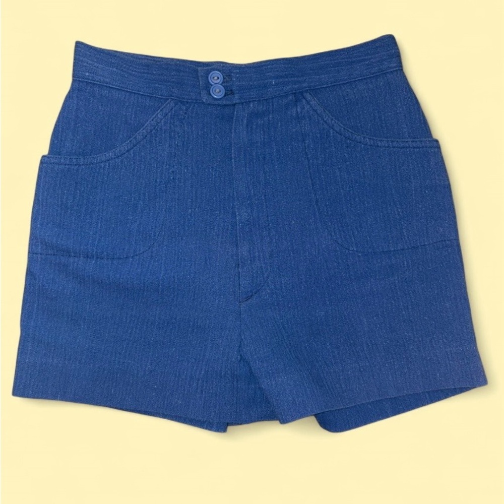 Vintage Touché Blue High Waisted Shorts